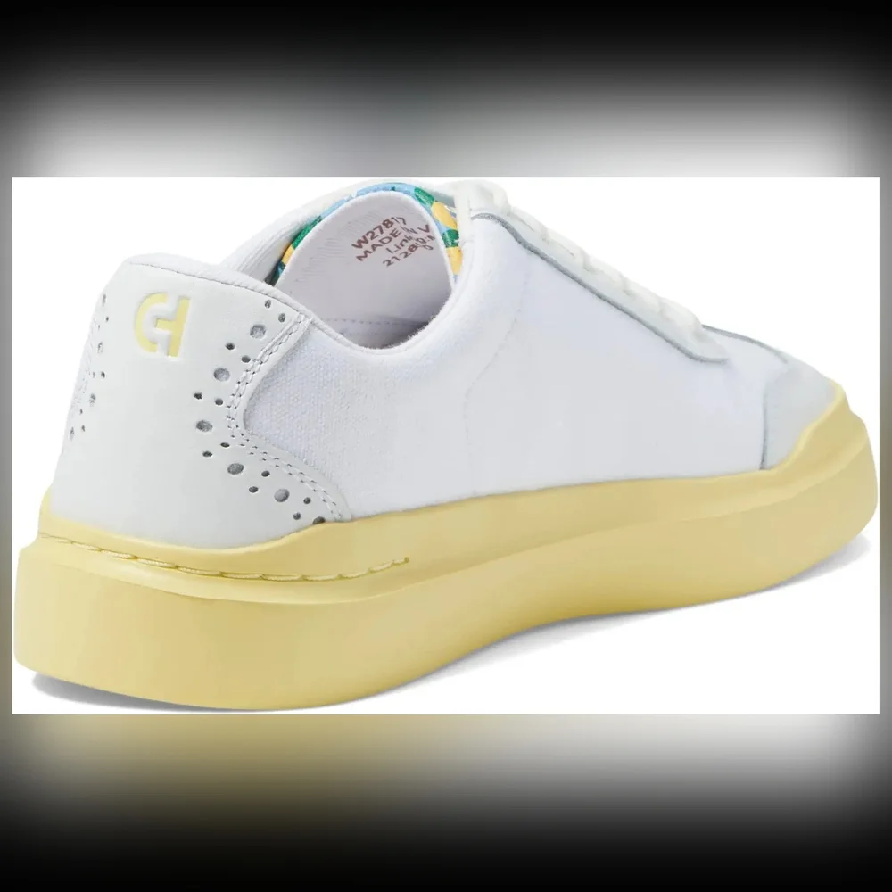 NEW COLE HAAN GrandPrø Rally Canvas T Toe Sneakers Comfortable Relaxed fit